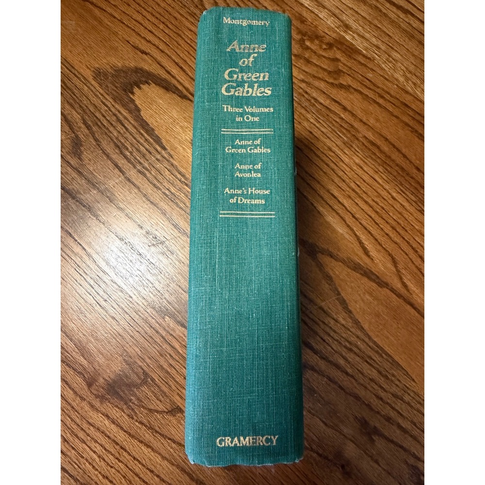 Anne of Green Gables 3 Volumes in One L.M. Montgomery Gramercy 1986 Hardcover